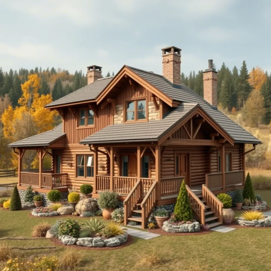 проектирование загородных домов и коттеджей в Хабаровске