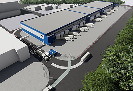 Проект складского комплекса в Хабаровске