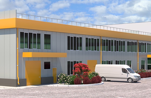 Проект производственного корпуса, Хабаровск